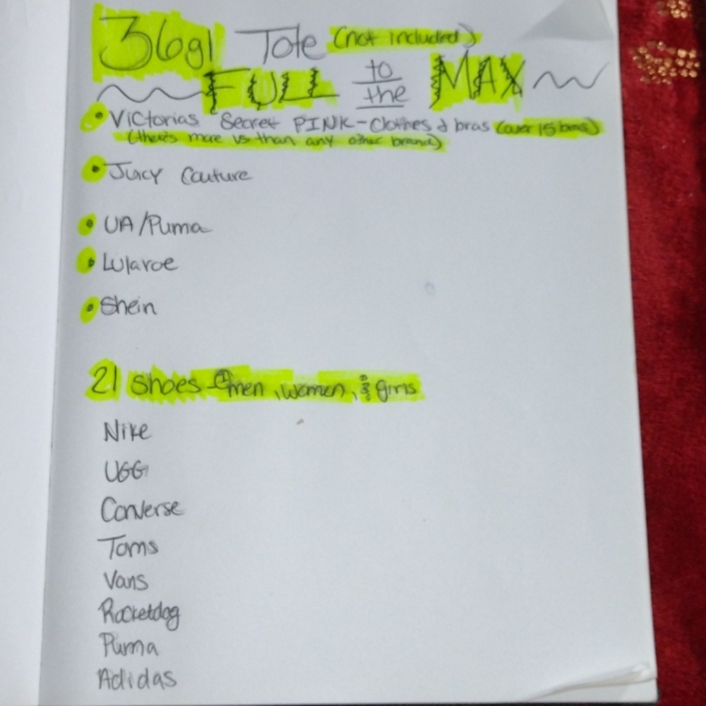 CLOSING CLOSET BULK SALE